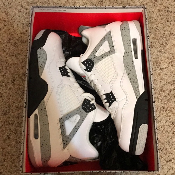 Jordan Other - Air Jordan Retro 4 White Cement